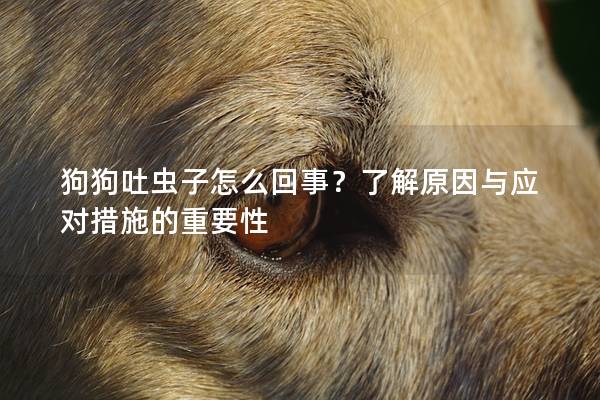 狗狗吐虫子怎么回事?了解原因与应对措施的重要性