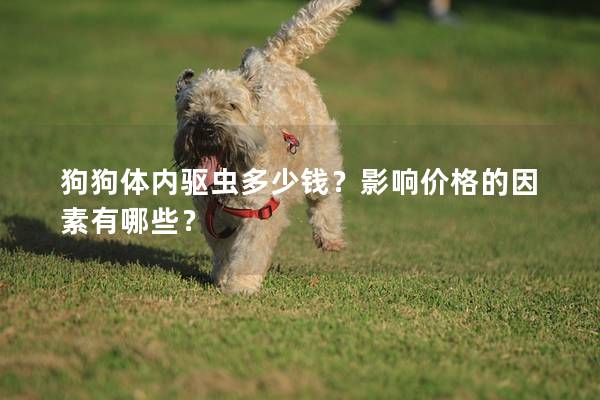 狗狗体内驱虫多少钱？影响价格的因素有哪些？