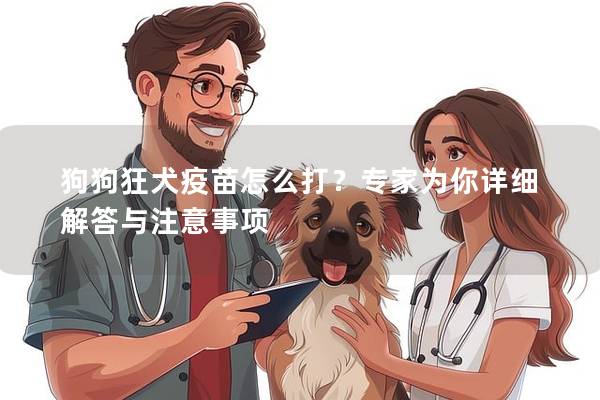 狗狗狂犬疫苗怎么打？专家为你详细解答与注意事项